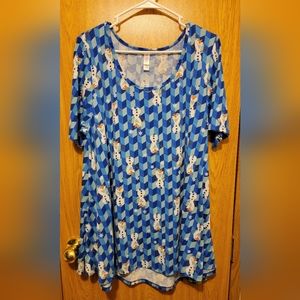 Frozen's Olaf Lularoe top